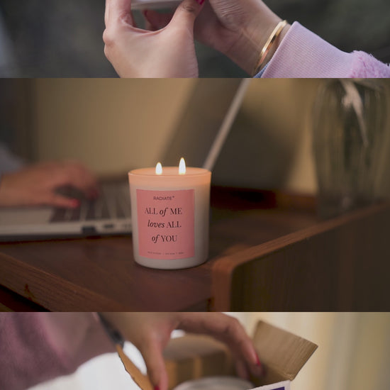 All of me scented candle product video